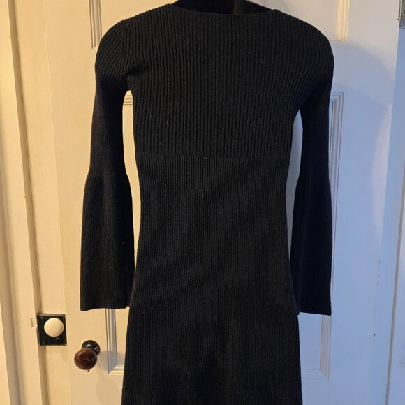 INC International Concepts Black Silk/Angora/Nylon Dress Size S - Picture 4 of 7